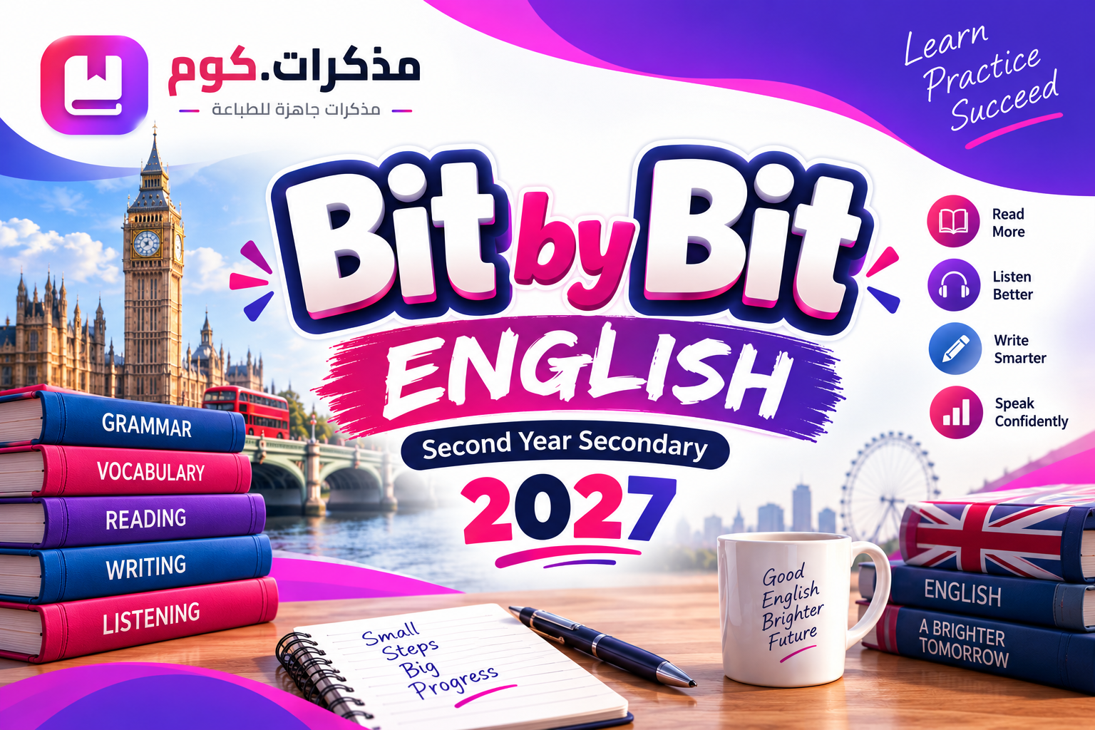 Bit by Bit إنجليزي تانية بكالوريا 2027 PDF
